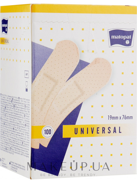 Медицинский пластырь matopat universal, 19 х 76 мм