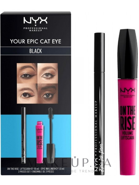 Nyx professional makeup your epic cat eye (mascara10ml+eyeliner1ml)