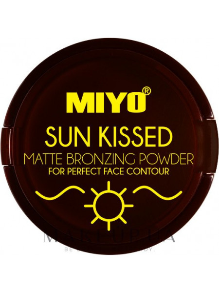 Miyo sun kissed matte bronzing powder
