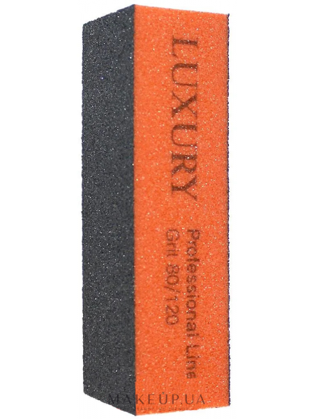 Многофункциональный блок для ногтей, 80120, черно-оранжевый