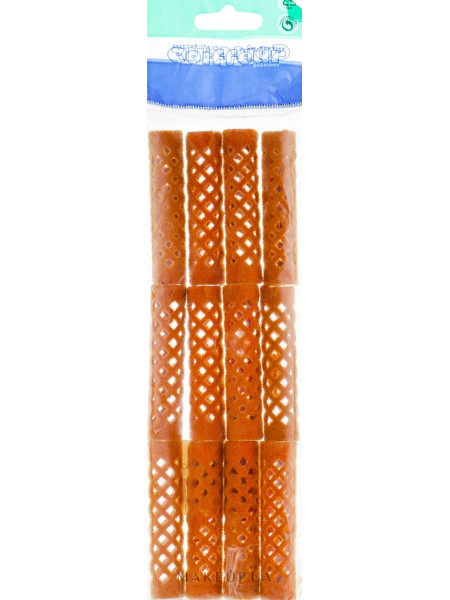 Металлические бигуди оранжевые, 13 мм