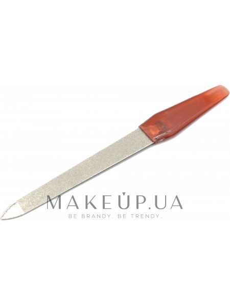 Пилка сапфировая для ногтей l 12,5 см, красная ручка