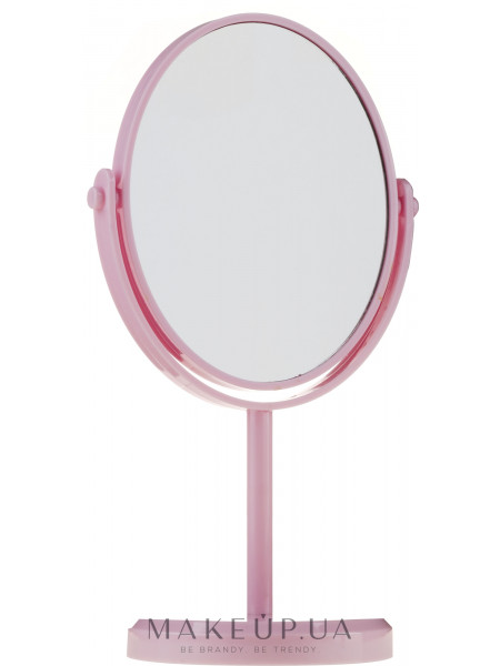 Зеркало на подставке овальное 85710, розовое