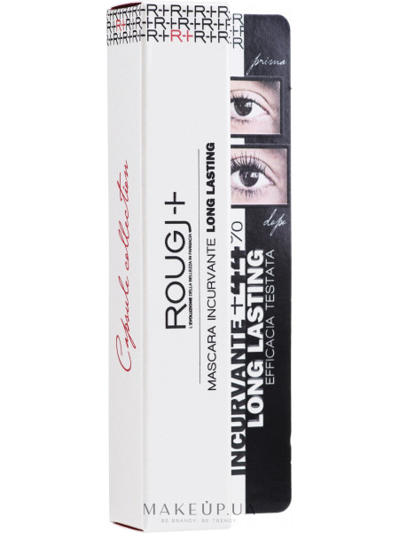 Rougj+ capsule collection long lasting curl mascara