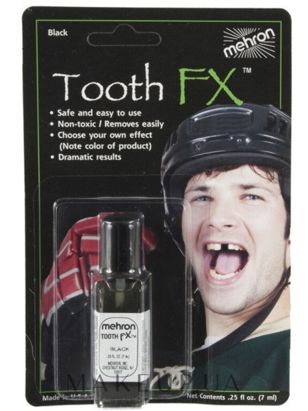 Mehron tooth fx with brush for special effects *