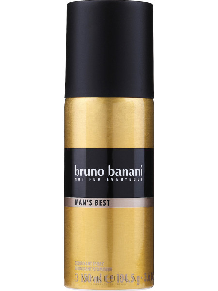 Bruno banani man's best deodorant spray