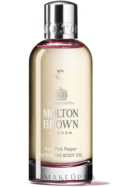 Molton brown fiery pink pepper pampering body oil