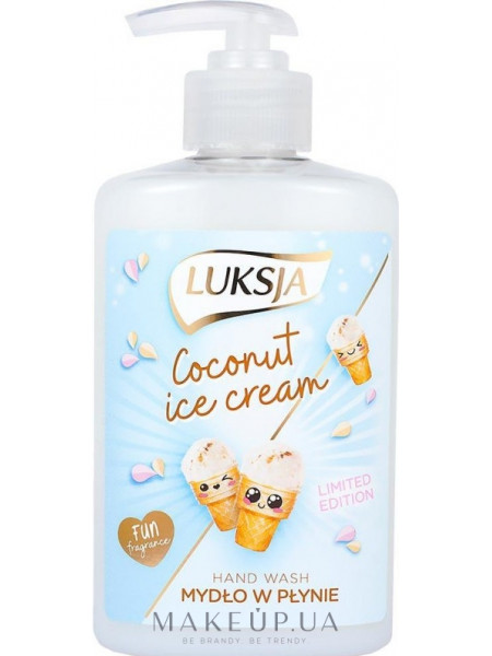 Жидкое крем-мыло с ароматом кокосового мороженого