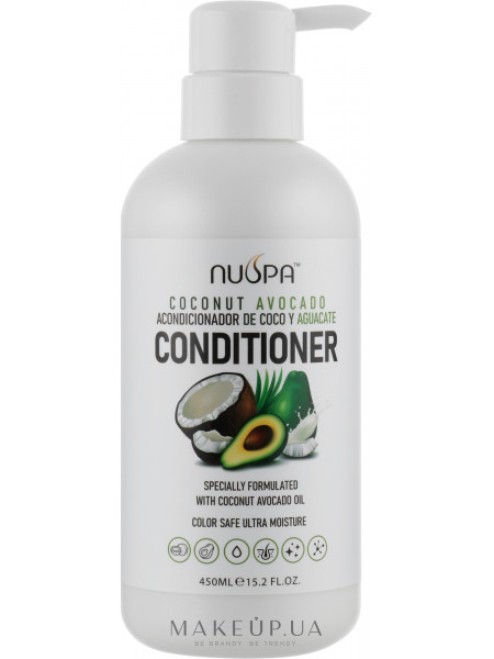 Кондиционер для волос с кокосом и авокадо