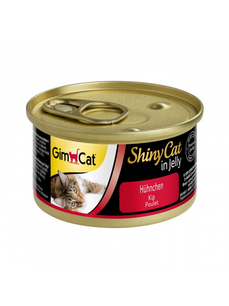 Влажный корм для кошек GimCat Shiny Cat 70 г (курица)