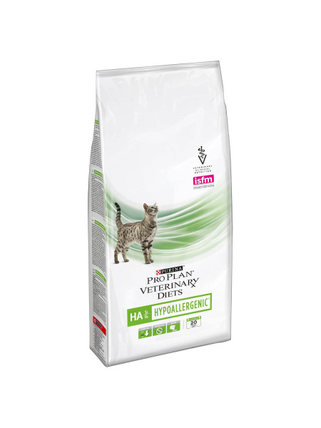 Сухой корм для кошек, при пищевой аллергии Pro Plan Veterinary Diets HA Hypoallergenic 1,3 кг