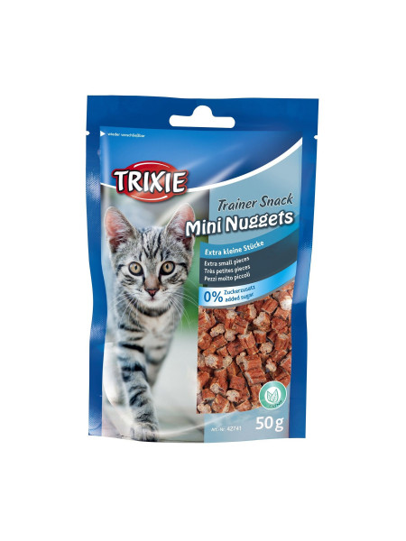 Лакомство для кошек Trixie Trainer Snack Mini Nuggets 50 г (курица и рыба)