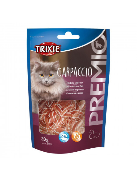 Лакомство для кошек Trixie PREMIO Carpaccio 20 г (утка и рыба)
