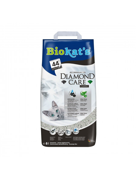 Наполнитель туалета для кошек Biokat's Diamond Classic 8 л (бентонитовый)