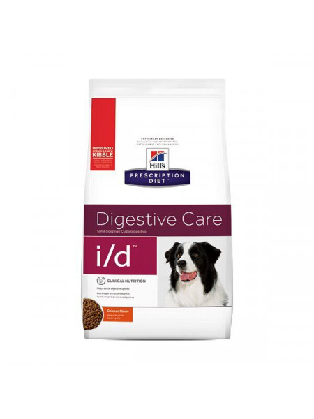 Сухой корм для собак, при заболеваниях желудочно-кишечного тракта Hills Prescription Diet Canine i/d 2 кг (курица и индейка)