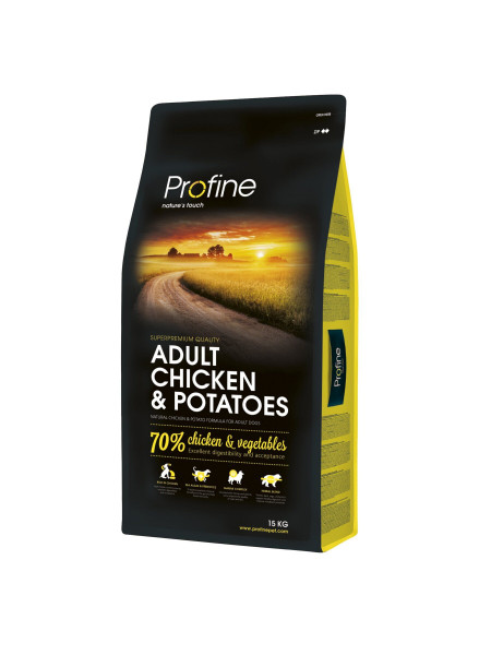 Сухой корм для взрослых собак всех пород Profine Adult Chicken 15 + 2 кг (курица)