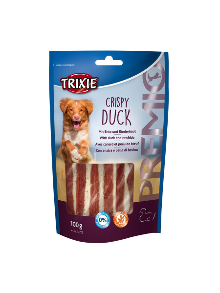 Лакомство для собак Trixie PREMIO Crispy Duck 100 г (утка)