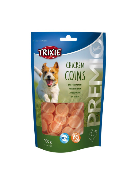 Лакомство для собак Trixie PREMIO Chicken Coins 100 г (курица)