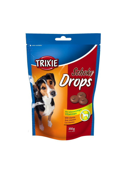 Лакомство для собак Trixie «Chocolate Drops» 350 г (шоколад)