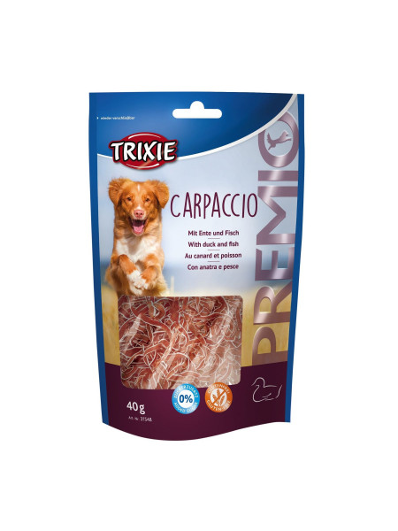 Лакомство для собак Trixie PREMIO Carpaccio 40 г (утка и рыба)